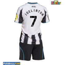 Newcastle United Joelinton #7 Heimtrikotsatz Kinder 2025-26 Kurzarm (+ Kurze Hosen)